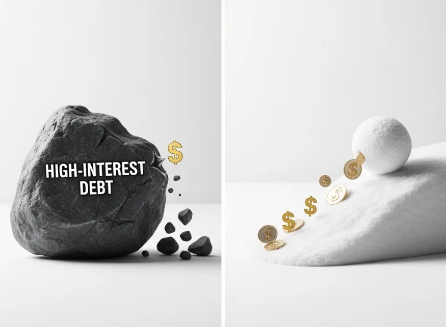 Debt Avalanche vs Snowball Calculator